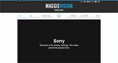 Desktop Screenshot of maggievision.com
